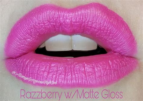 Razzberry LipSense W Matte Gloss Alwaysgorgeousbykim