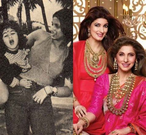 Old Vs New Twinkle Khanna With Mother Dimple Khanna