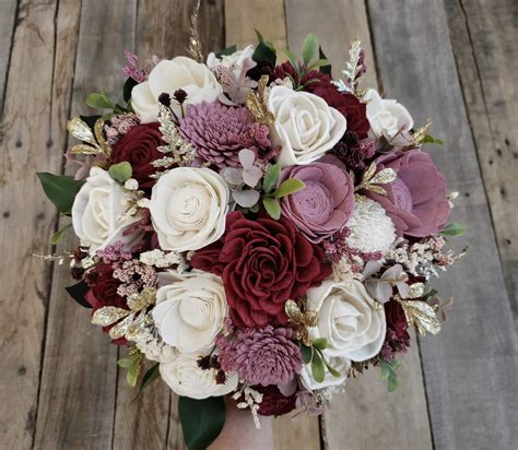 We did not find results for: Wood Flower Bouquet with Gold Accent, Color Options ...