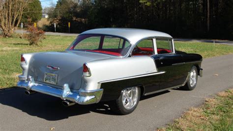 1955 Chevrolet Bel Air Black And Silver New Build Top Tier Classic