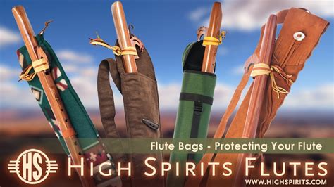 Flute Accessories About Our Flute Bags High Spirits Info Youtube