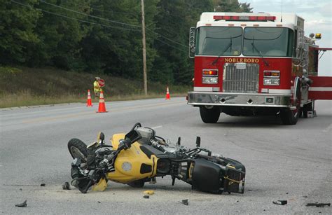 Motorcyclist Sustains Non Life Threatening Injuries In Nobleboro