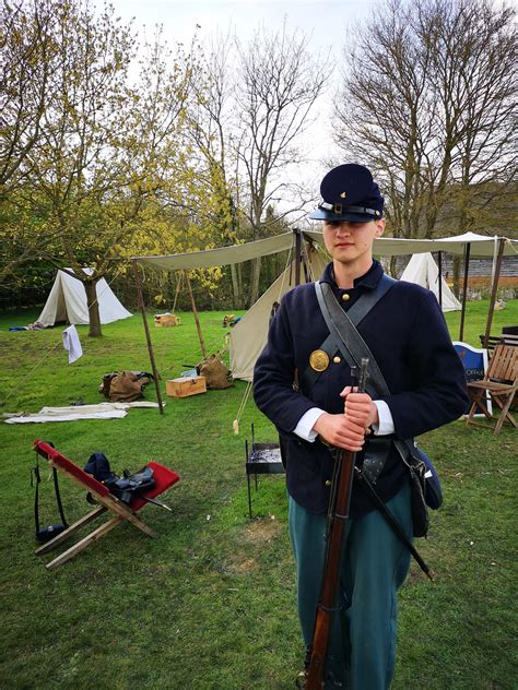 Me At My First Civil War Reenactment This Weekend With The Uk Based
