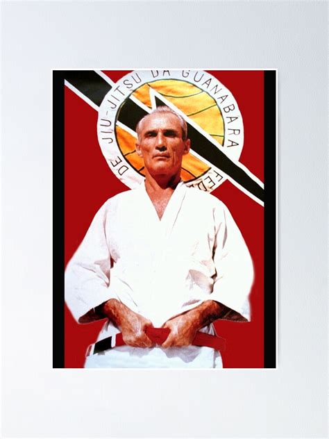 Helio Gracie Famed Brazilian Jiu Jitsu Grandmaster Classic Poster