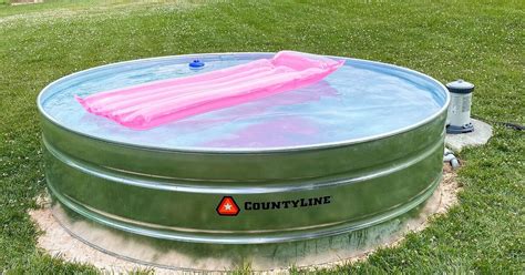 How To Build A Stock Tank Pool Hometalk