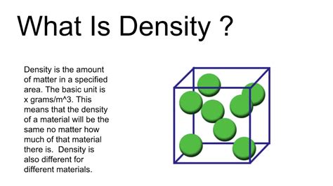 What Is Density Physics Flicks Youtube