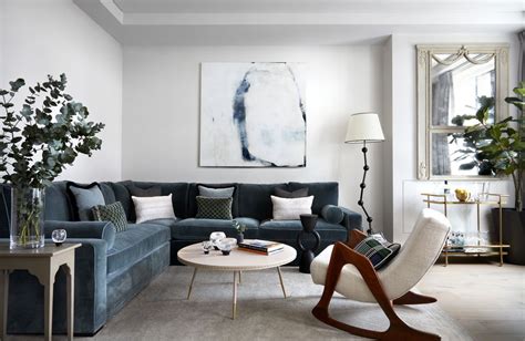 8 Blue And Grey Living Room Ideas For This Modern Combo Livingetc