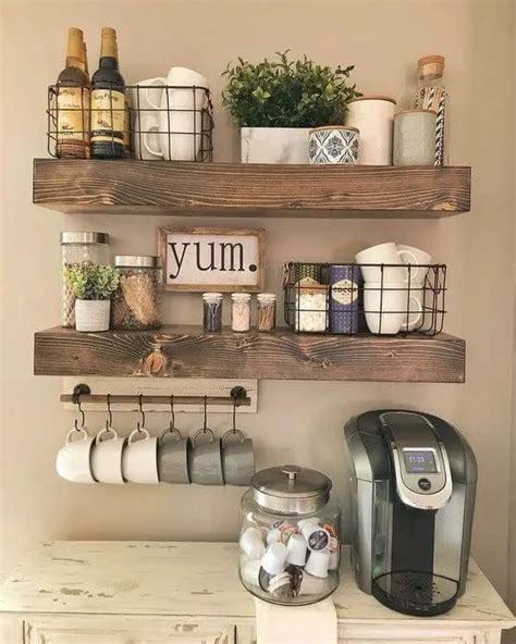 30 Best Home Coffee Bar Ideas For All Coffee Lovers