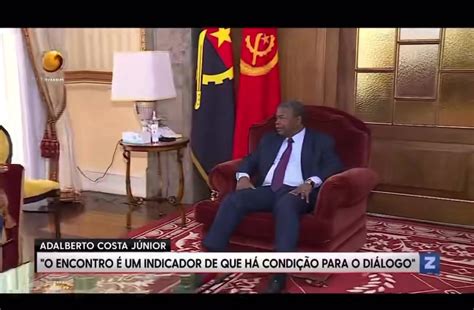 Presidente Da República Recebeu Em Audiência O Líder Da Unita Adalberto Costa Júnior Diz Que Há