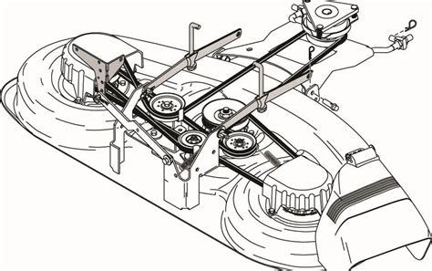 Craftsman Gt5000 Mower Deck Diagram