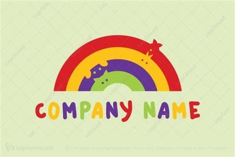 Rainbow Friends Logo Colorful Logo Design Friend Logo Logo Design