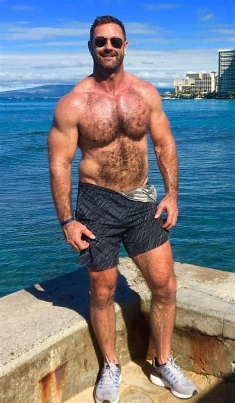Muscle Bear Men S Muscle Muscle Fitness Hairy Hunks Hairy Men Grizzly Hot Guys Hot Men Bears