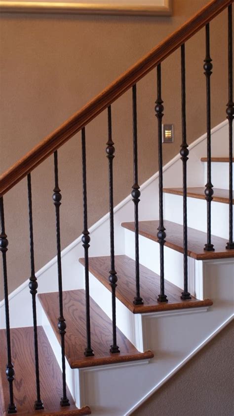 Awesome Wood And Metal Stair Railing Architectural Railings Stainless