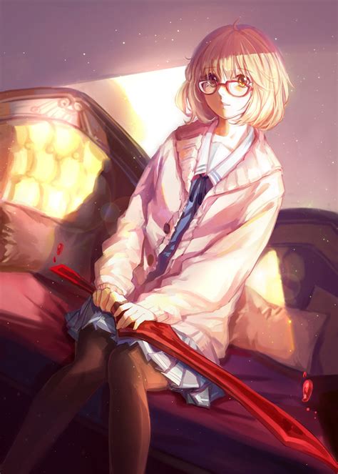 Kyoukai No Kanata Kuriyama Anime Series School Uniform