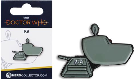 Hero Collector K9 Pin Badge Merchandise Guide The Doctor Who Site