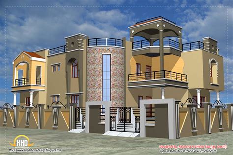 Luxury Indian Home Design With House Plan 4200 Sqft Kerala Home