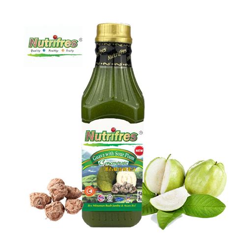 Nutrifres Guava With Sour Plum Fruit Juice Concentrate Nutrifres