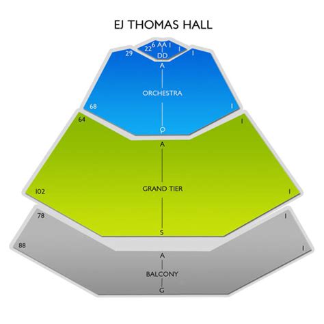 Ej Thomas Seating Chart