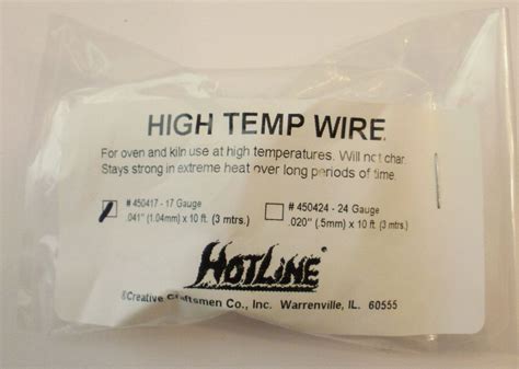 17 Gauge High Temp Wire For Glass Fusing And Kiln Etsy Glass Fusing