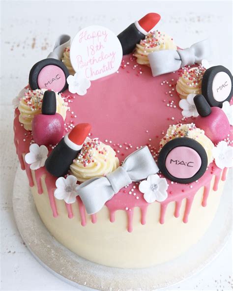 Makeup Birthday Cakes Girly Birthday Cakes Fondant Cakes Birthday Girly Cakes Birthday Cakes
