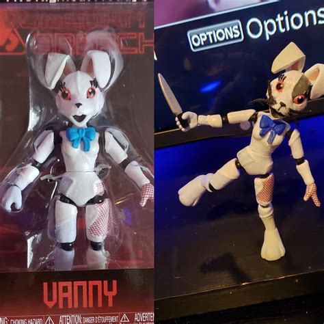 Vanny Upgrade I Didnt Like The Vanny Funko Action Figure At All So I