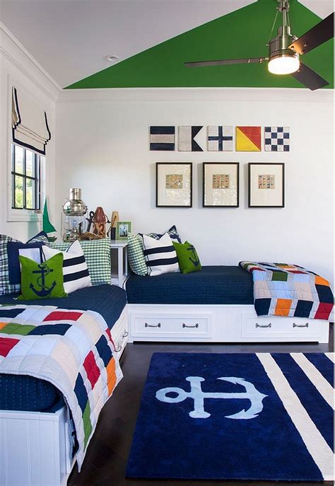 Awesome 80 Kids Room For Boys Ideas Coastal Bedrooms Nautical