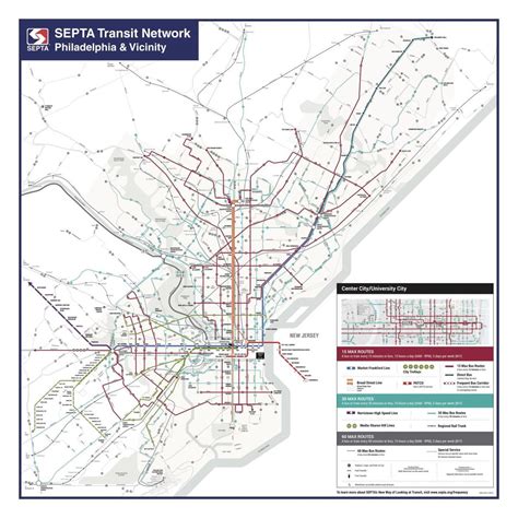 Septa Gets Bold With New Transit Map Local News