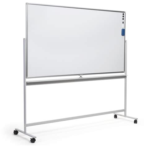 Whiteboard With Wheels 72” X 40” Magnetic Surface