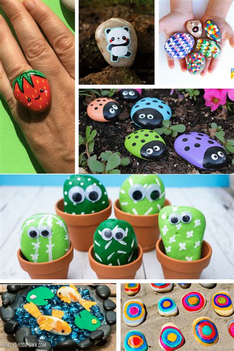 Creative Rock Crafts For Kids Arty Crafty Kids