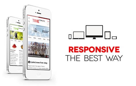 Time - Responsive WordPress Theme in 2020 | Wordpress theme responsive, Responsive website ...