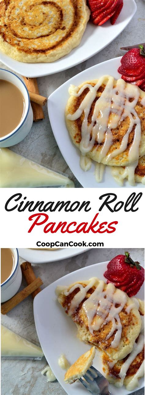 Cinnamon Roll Pancakes Coop Can Cook Recipe Savoury Food