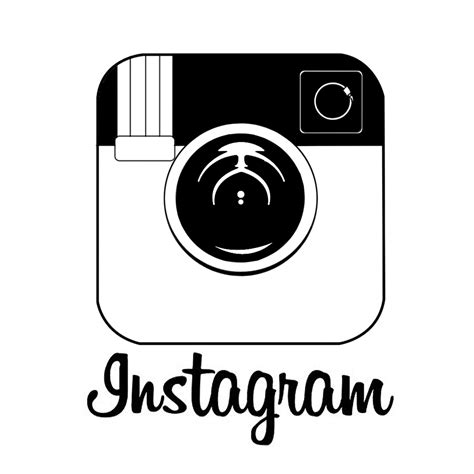 8 Black And White Instagram Icon Images Instagram Logo Black