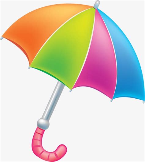 Colorful Cartoon Umbrella Umbrella Umbrella Cartoon Art Drawings