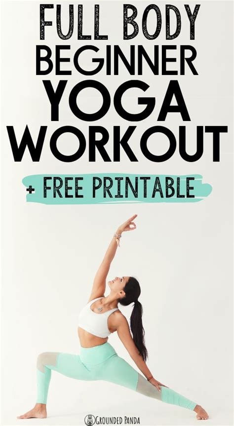 20 Minute Full Body Yoga Workout For Beginners Free Pdf Beginner