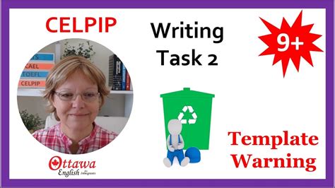 Celpip Writing Task 2 Template Warning Youtube