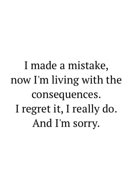 Quotes About Regrets And Mistakes Quotesgram