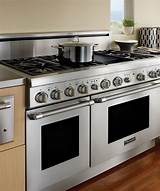 Double Oven Gas Range Stainless Steel Pictures