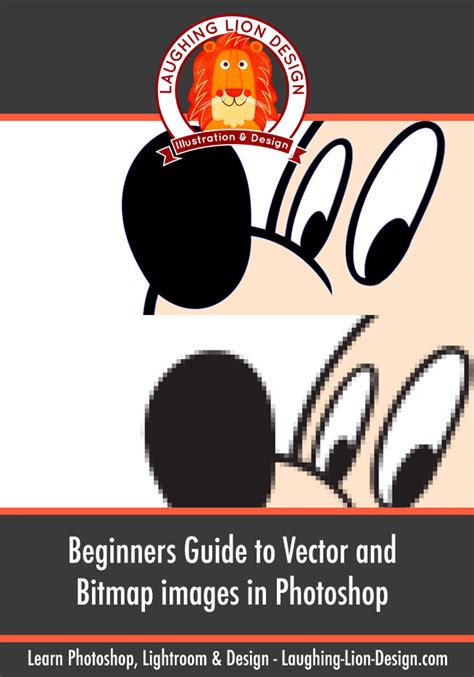 Beginners Guide To Bitmap And Vector Images In Photoshop Laughing