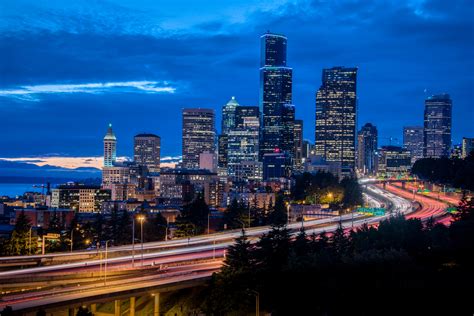 Seattle Skyline From 12th Avenue Bridge ‹ Dave Wilson Photography