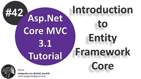 42 What Is Entity Framework Core Asp Net Core Tutorial YouTube