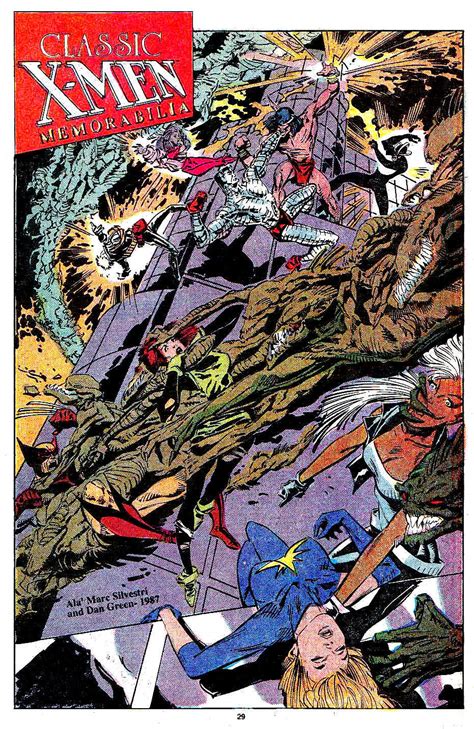 Marvel Comics Of The 1980s 1987 X Men By Marc Silvestri