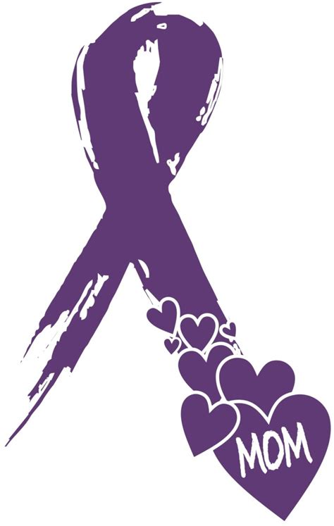 Alzheimers Purple Ribbon 1 Assist Care