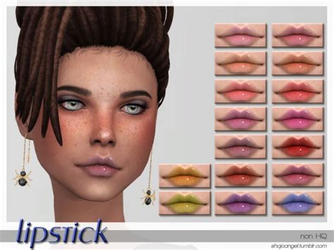 The Sims Resource Lips Set 35 By Shojoangel Sims 4 Downloads