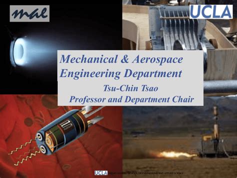 Department Overview Mechanical And Aerospace Engineering