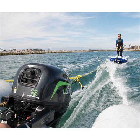 Maybe you would like to learn more about one of these? LEHR 15hp Propane Powered Outboard Engine, Short Shaft, Electric Start | West Marine