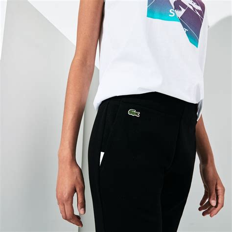 The best sweatpants for style and comfort. Women's Lacoste SPORT Signature Bands Fleece Tennis ...