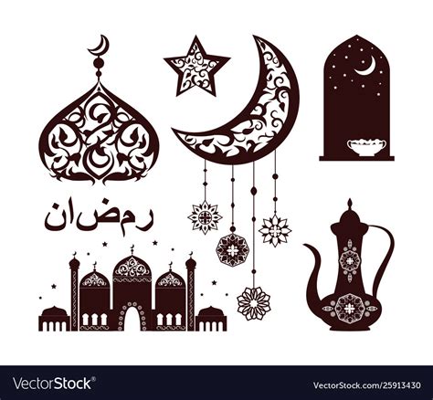 Traditional Islamic Elements Royalty Free Vector Image