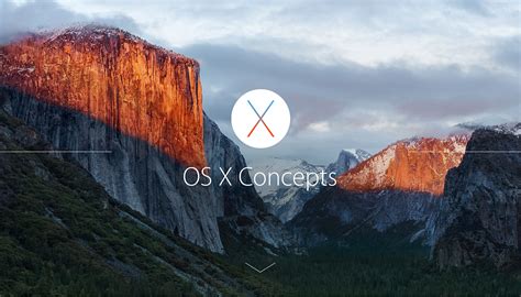 Os X El Capitan Concepts On Behance Yosemite Wallpaper Mac
