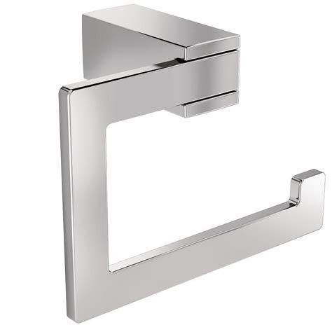 Our toilet paper holder is ideal for modern, minimalist bathrooms with a simple, thoughtful design. MOEN Kyvos Single Post Toilet Paper Holder in Chrome ...