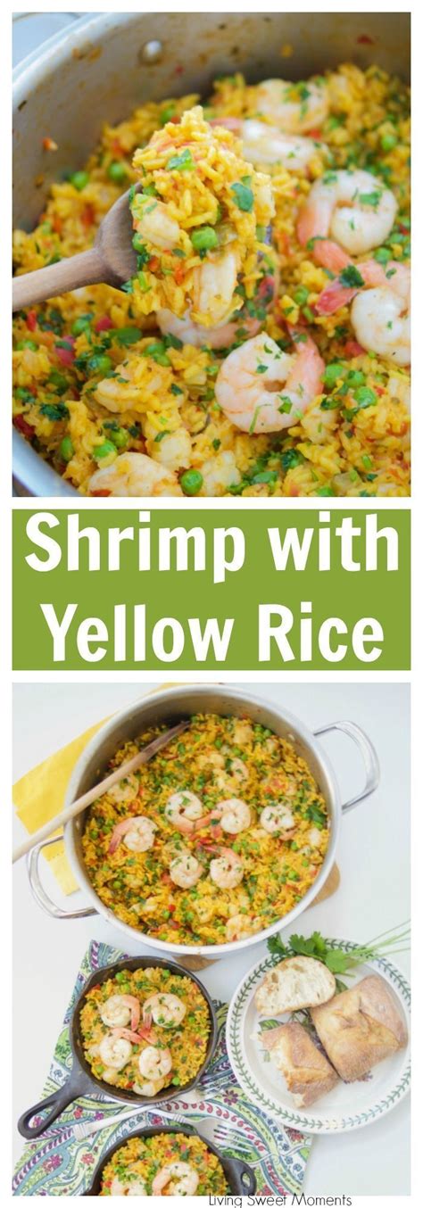 Use simple ingredients for the absolute best yellow rice! This delicious Spanish Shrimp With Yellow Rice recipe is ...